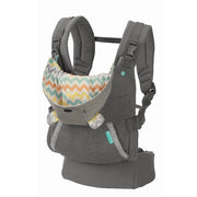 4-in-1 All-Season Double-Shoulder Baby Carrier with Saliva Towel